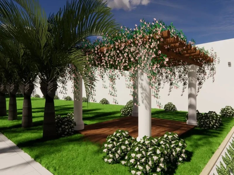 Viveiro Pau Brasil com plantas, mudas e paisagismo em Brasília